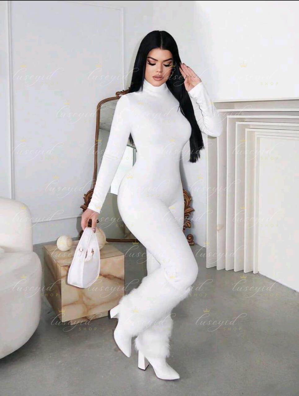 CALENTADOR DE PIERNA BLANCO 4