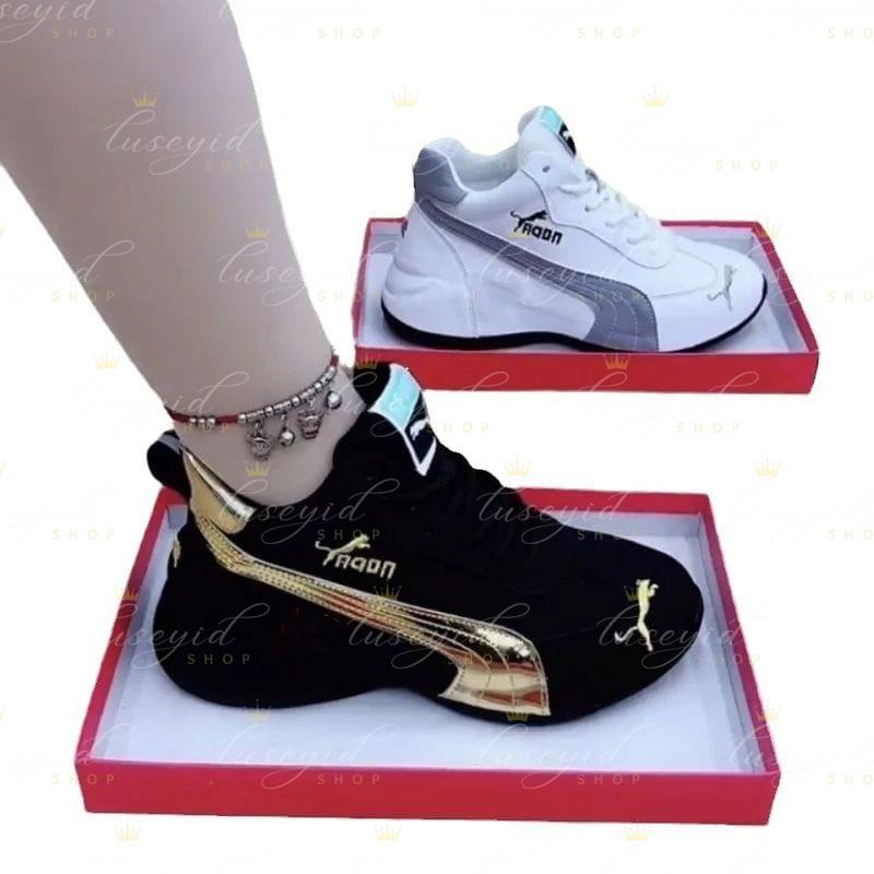 ZAPATILLAS BLANCAS Y NEGRAS 6