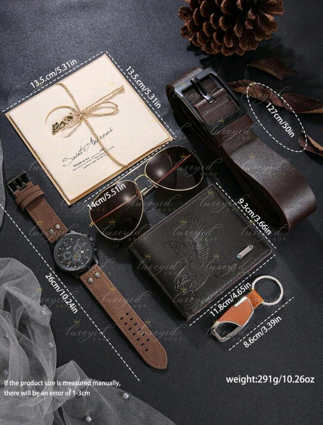 JUEGO DE RRELOJ PARA HOMBRE 4